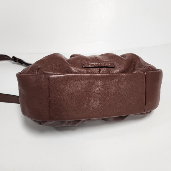Lucky brand Jixi leather crossbody bag brown color - Picture 8 of 16